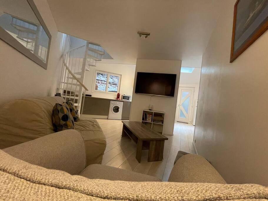Duplex Situe Dans Le Centre De St Valery En Caux Apartment แซ็ง-วาเลรี-อ็อง-คู ภายนอก รูปภาพ